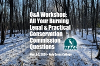 McGregor and Grzenda to Present Wetlands Potpourri on “All Your Burning Legal and Practical Conservation Commission Questions”